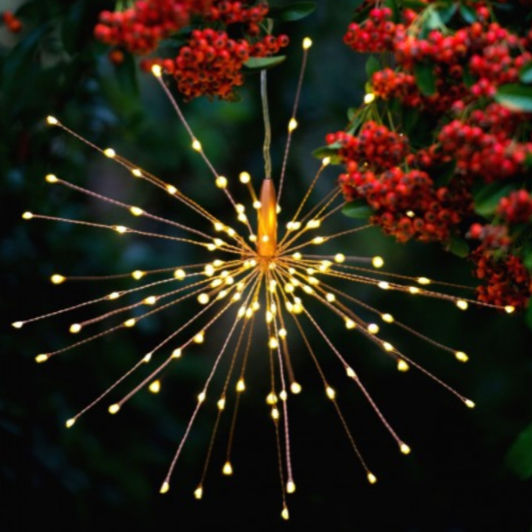 LED Copper Starburst in 3 Sizes