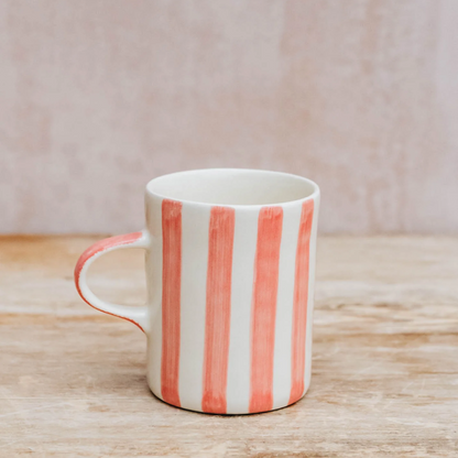 Ceramic Mug Candy Stripe