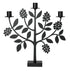 Big Candle Holder in Berries Design
