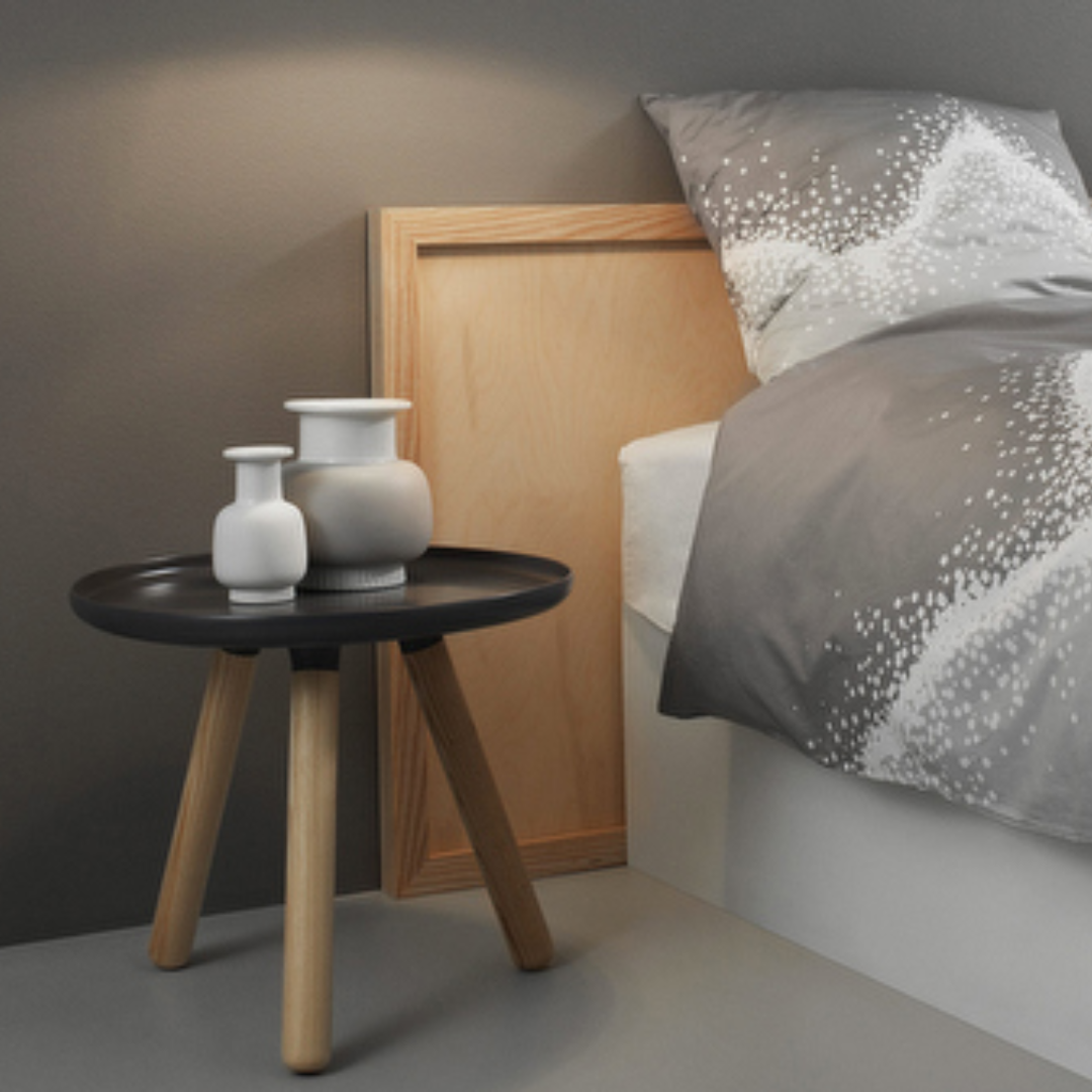 Low Round Side Table in 2 Colours