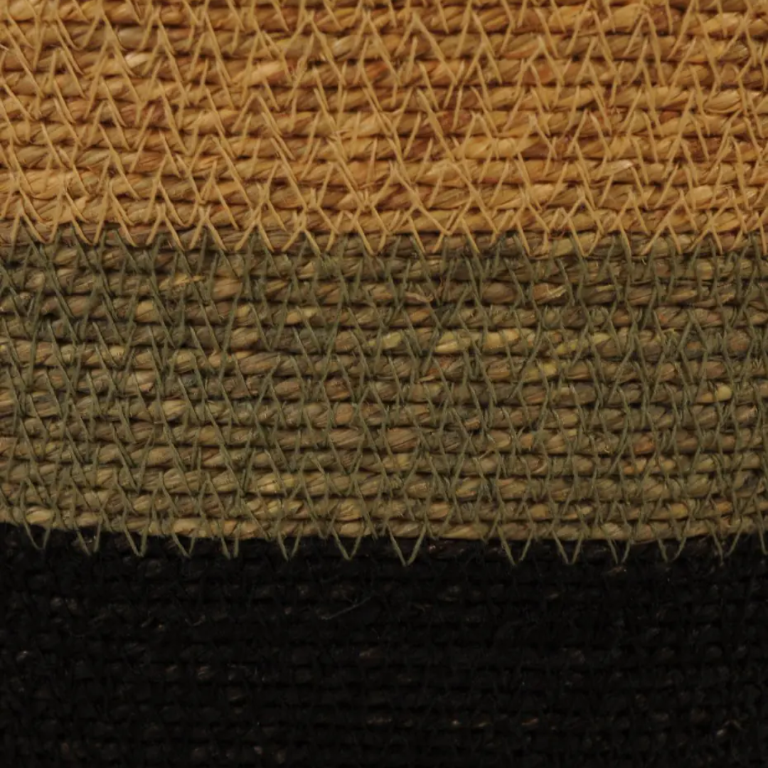 Striped Seagrass Basket Trio 4404