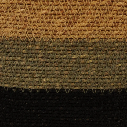 Striped Seagrass Basket Trio 4404