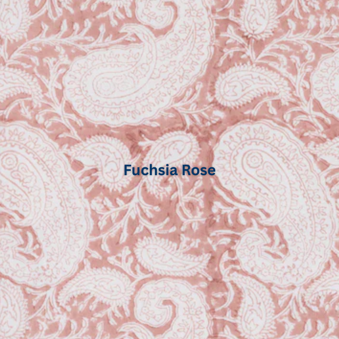 Big Paisley Napkin Set of 4 in 8 colours