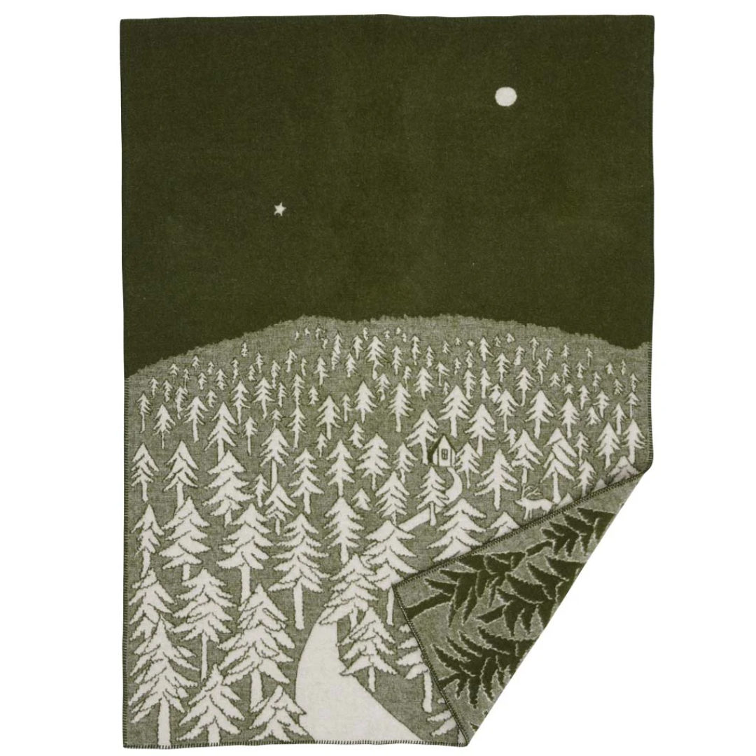 House in the Forest Throw - 3 colours