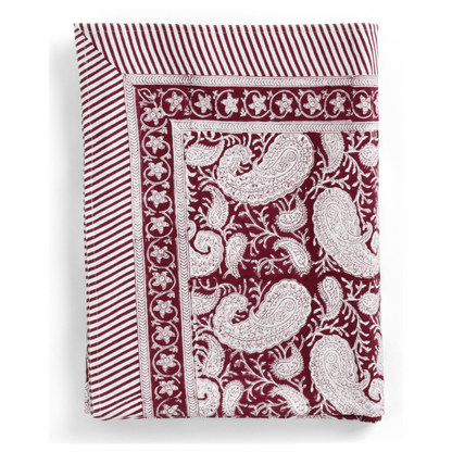 Big Paisley Tablecloth 170 x 270cm in 8 colours