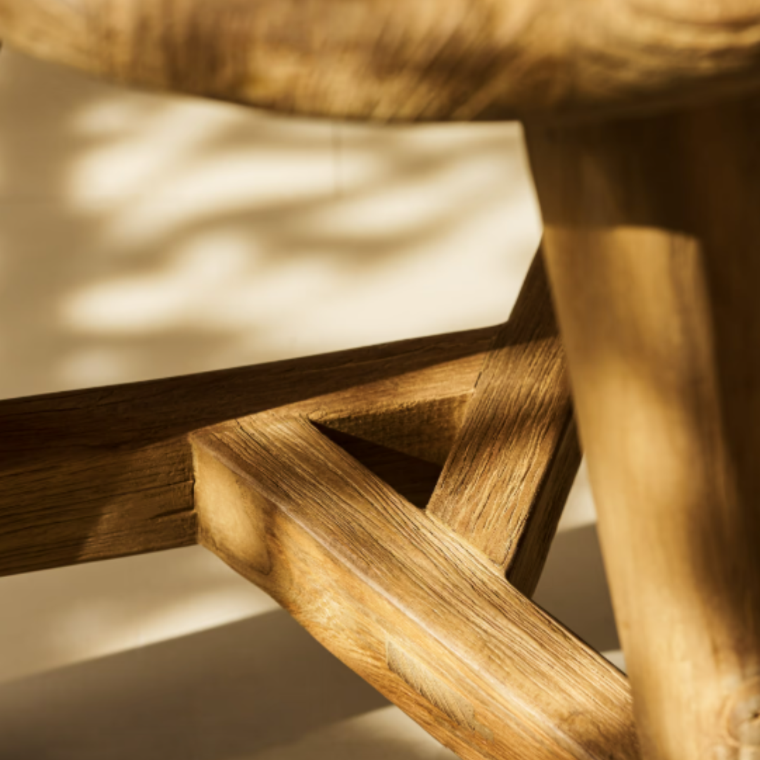 Teak Stool