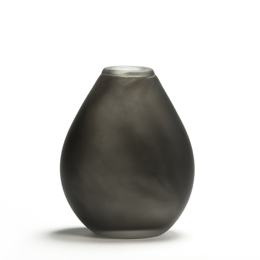 Medium Matted Glass Vase in 3 Colours