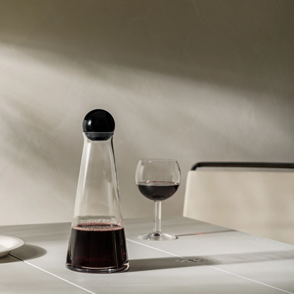Large Carafe with Ball Stopper in 3 Colours