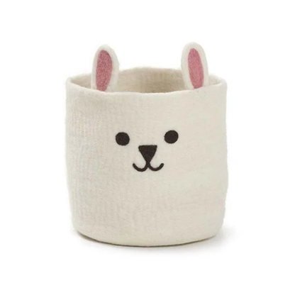 Felt Basket in 5 Animals