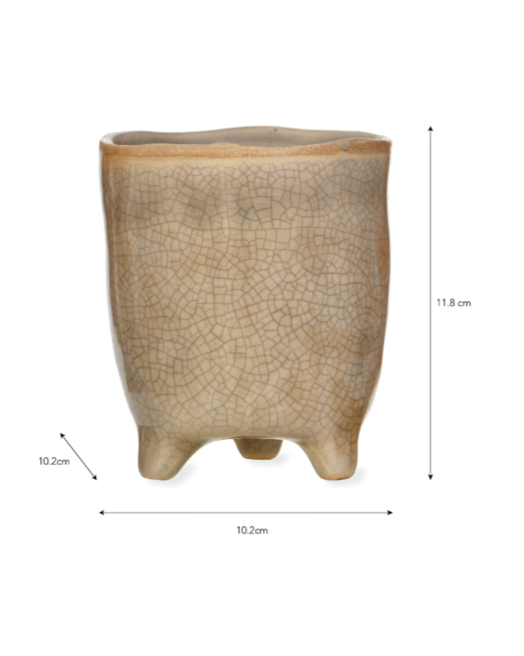 Stone Ceramic Plant Pot in 3 Sizes