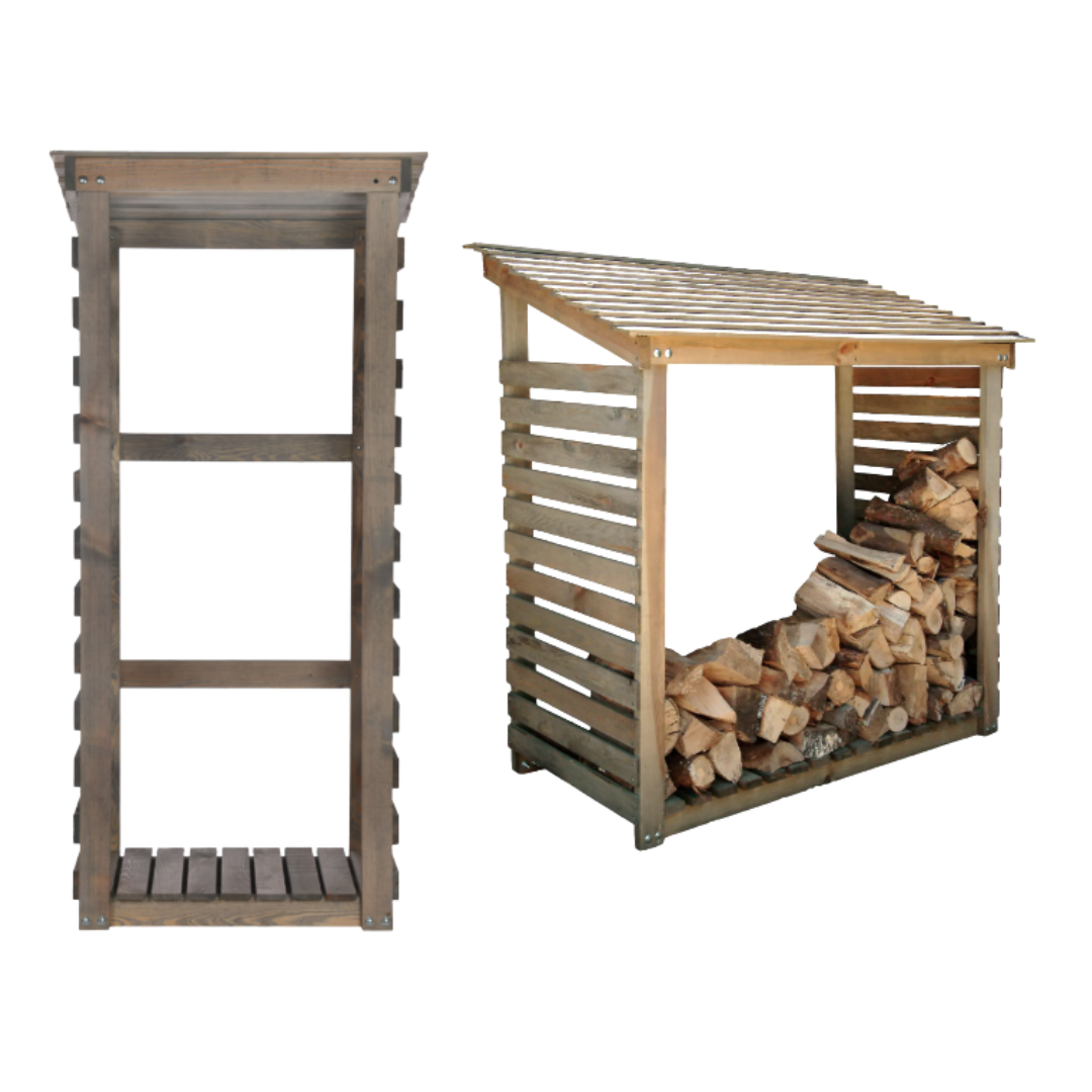 Outdoor Log Store in 2 Sizes