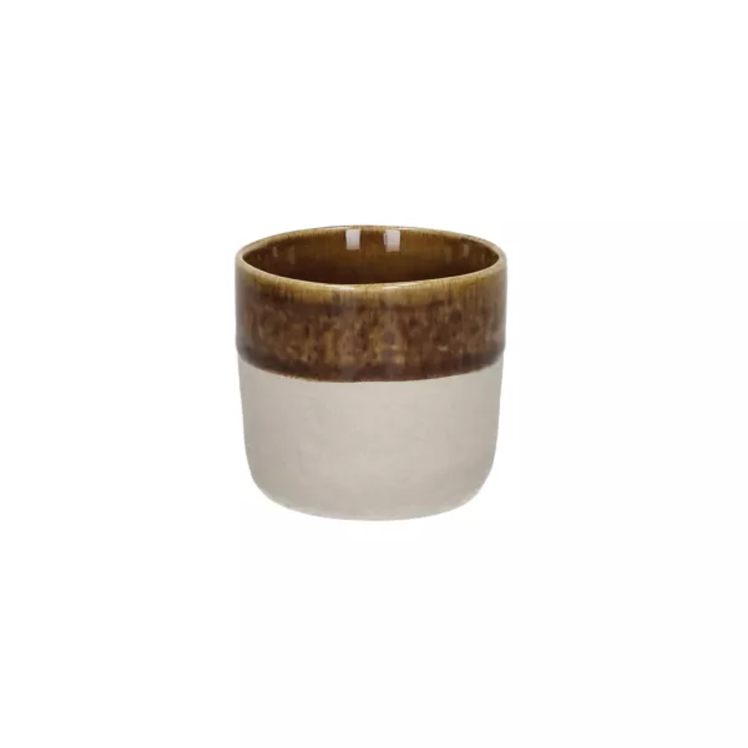 Brown Ceramic Tumbler in 2 Sizes