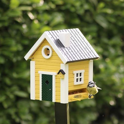 Dual Combo Bird Feeder &amp; Nester in 6 Solid Colours