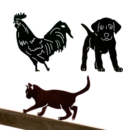 Large Silhouette Animal in 3 Designs