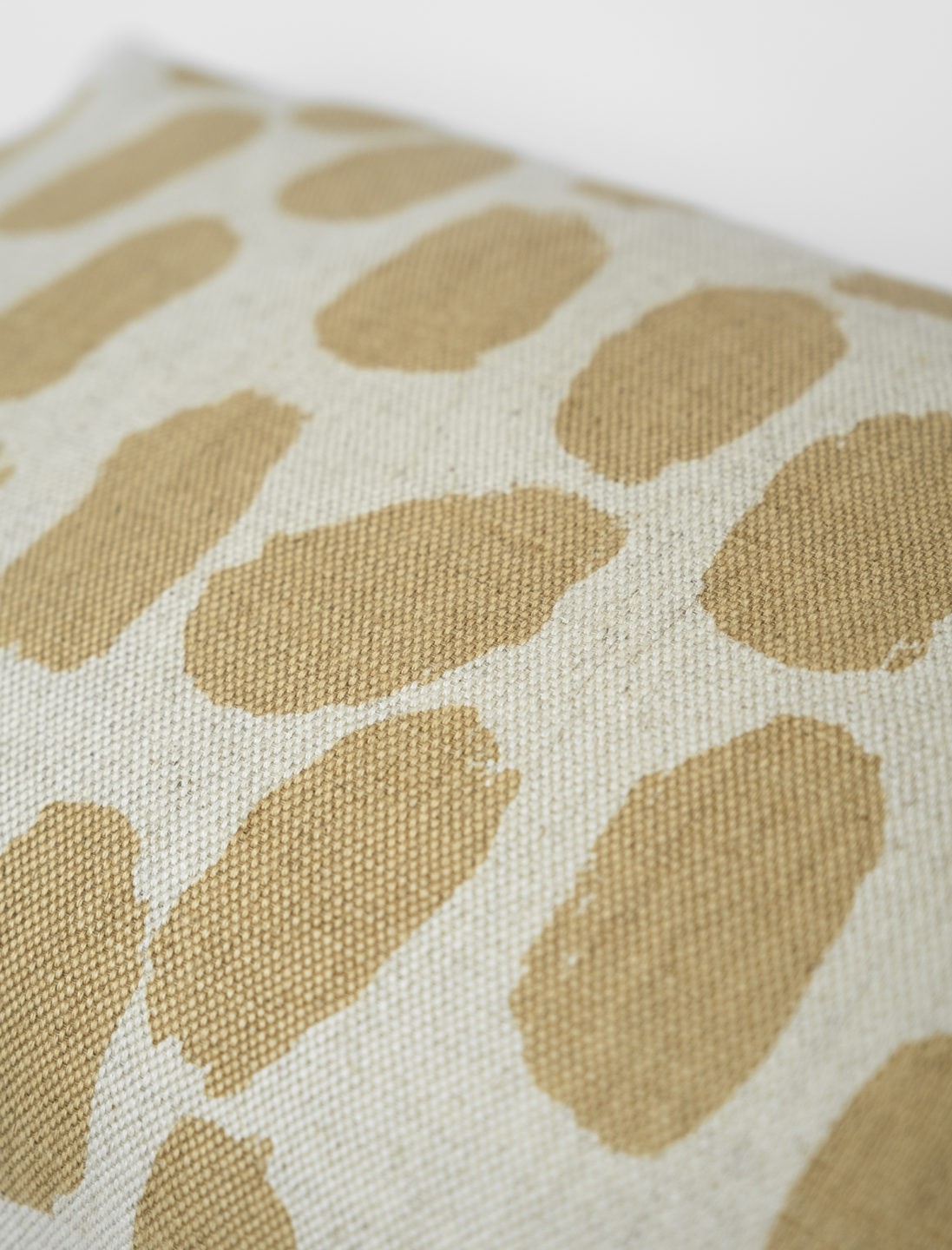 Dots Cushion Cover in Sand