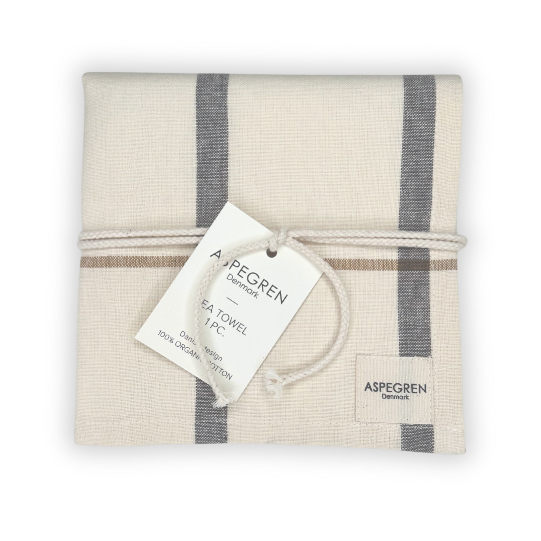 Smoked Salt Tea Towel &amp; Dishcloth Gift Set of 3