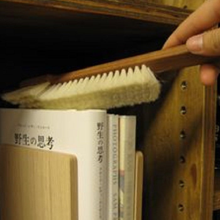 Book Brush for cleaning your book shelves 