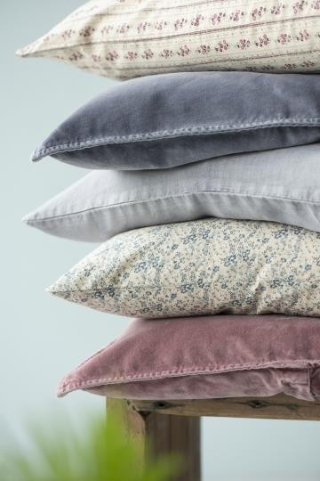 Blue Grey Cushion Cover