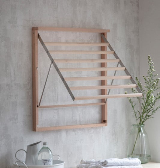 Wall Dryer in Beech Swing Up