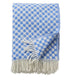 Wool Dot Throw in Blue