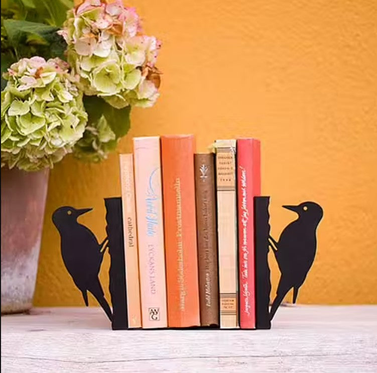 Left Sided Woodpecker Bookend