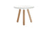 White Side Table 42cm x 50cm
