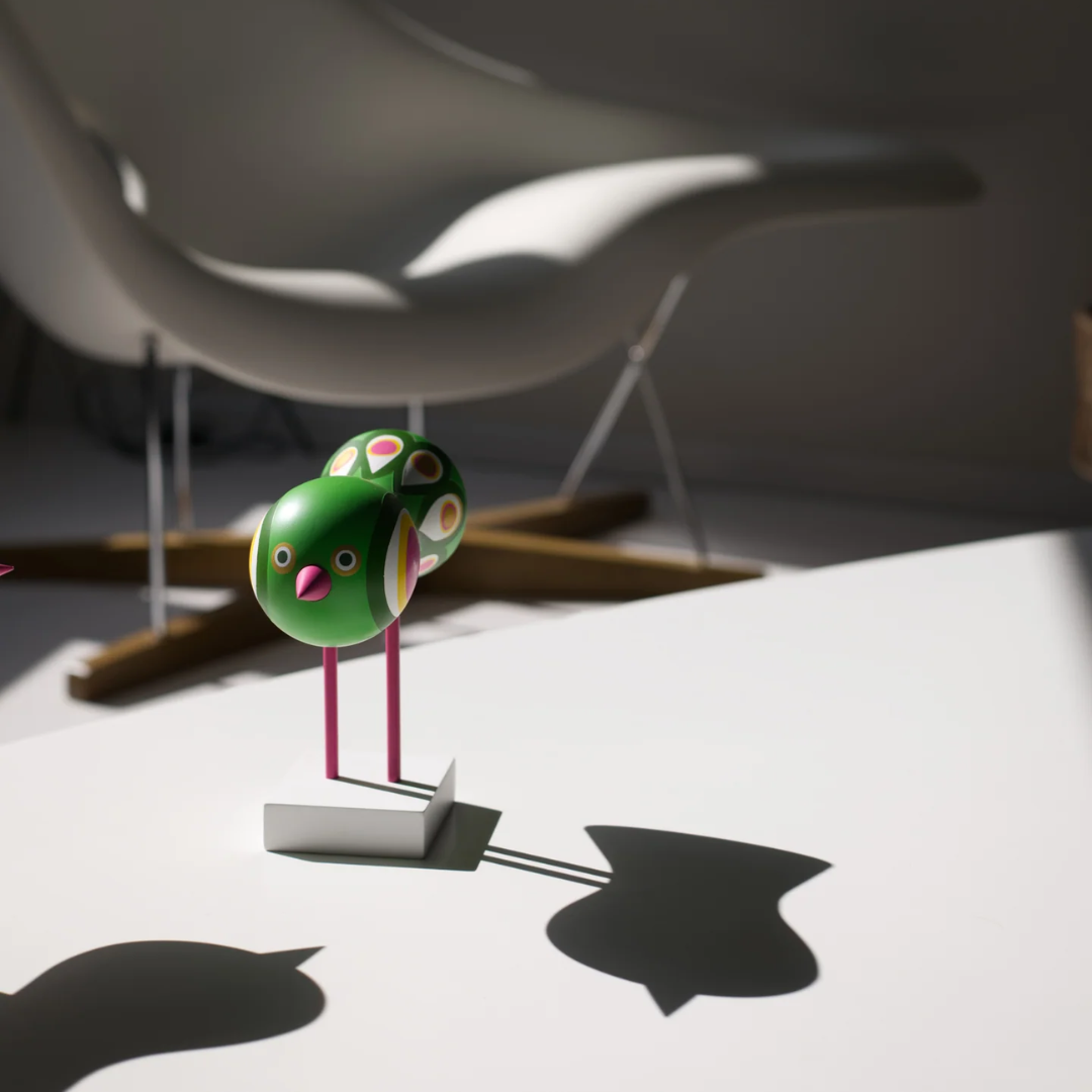 Retro Bird Sculpture in 8 Colours