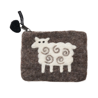 Small Felt Purse in 6 Animal Designs