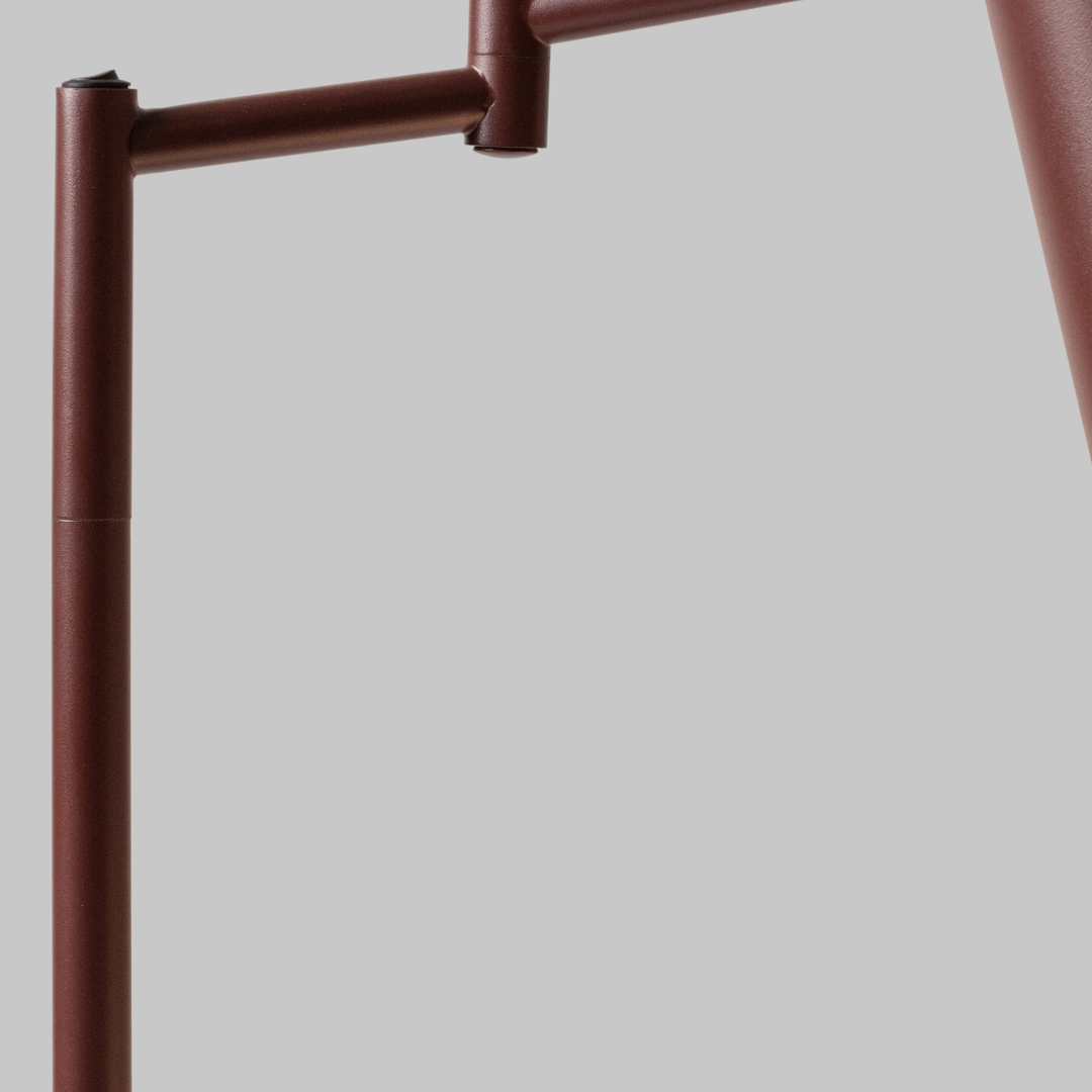 Burgundy Bilbao Table Lamp