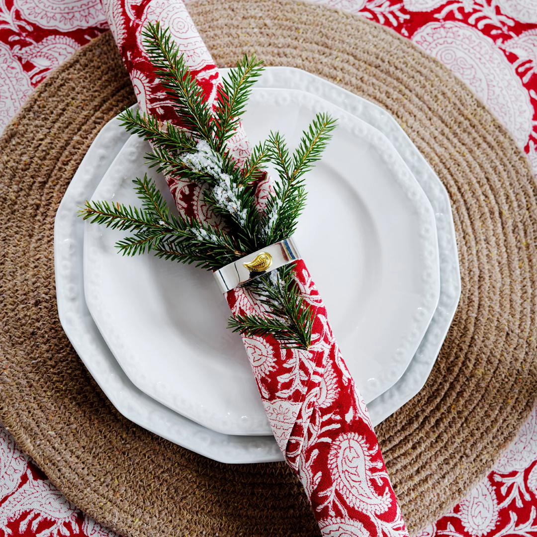 Big Paisley Napkin Set of 4 in 8 colours