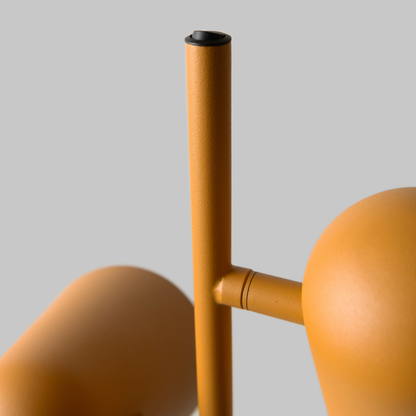 Mustard 2 Shade Floor Lamp