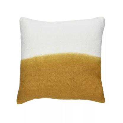 White Two Toned Linen Cushion 45 x 45cm in 4 Colours