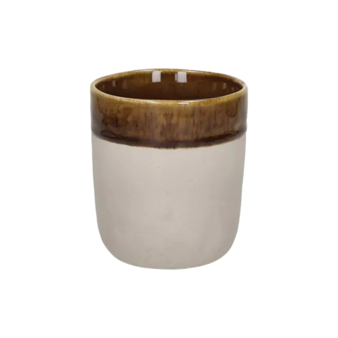 Brown Ceramic Tumbler in 2 Sizes
