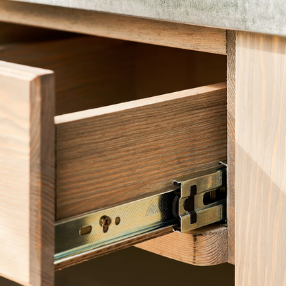 Potting Table with Zinc Top