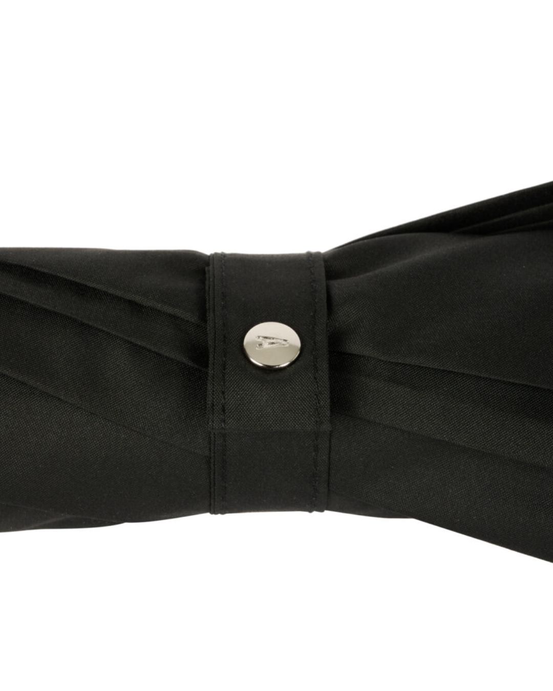 Black Umbrella with Wood Handle