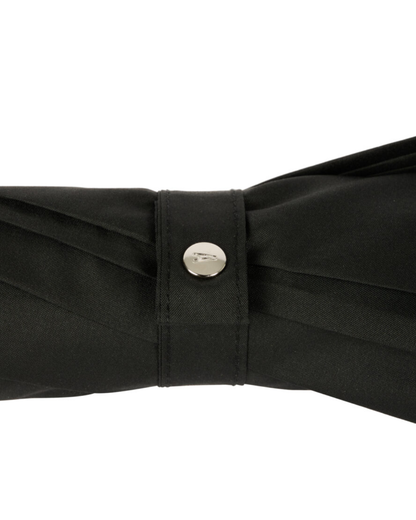 Black Umbrella with Wood Handle
