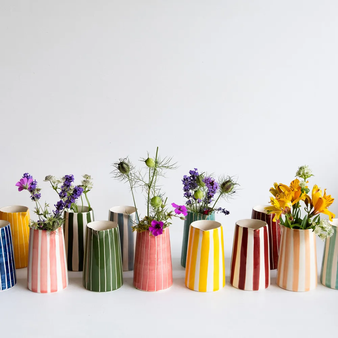 Creamer Sgrafitto Stripe