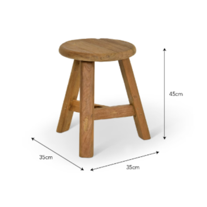Teak Stool