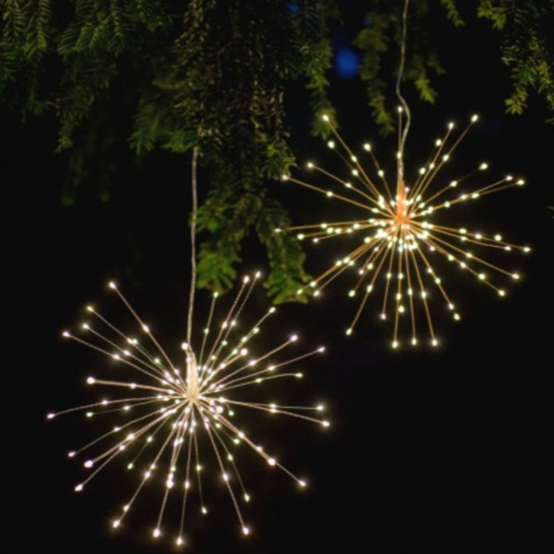 LED Copper Starburst in 3 Sizes