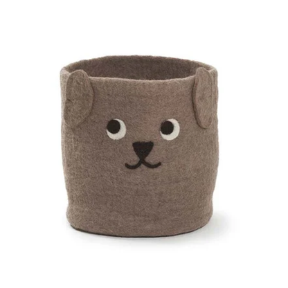 Felt Basket in 5 Animals