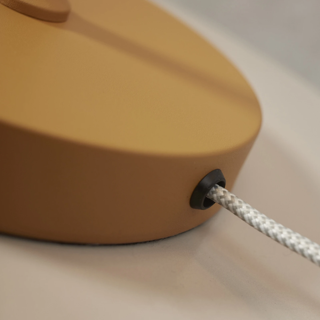 Modern Mustard LED Table Lamp