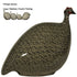Guinea Fowl Grey Speckled Black