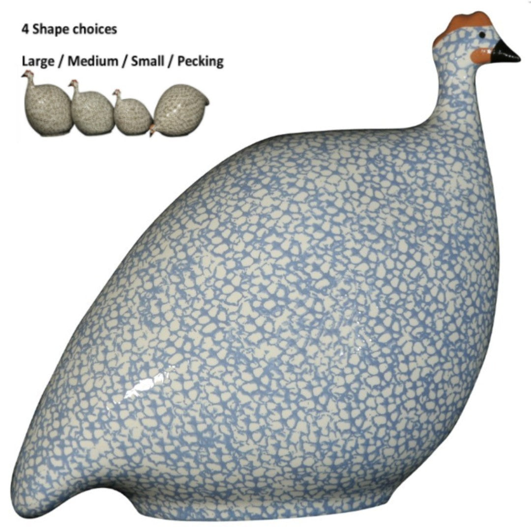 Guinea Fowl White Speckled Lavender
