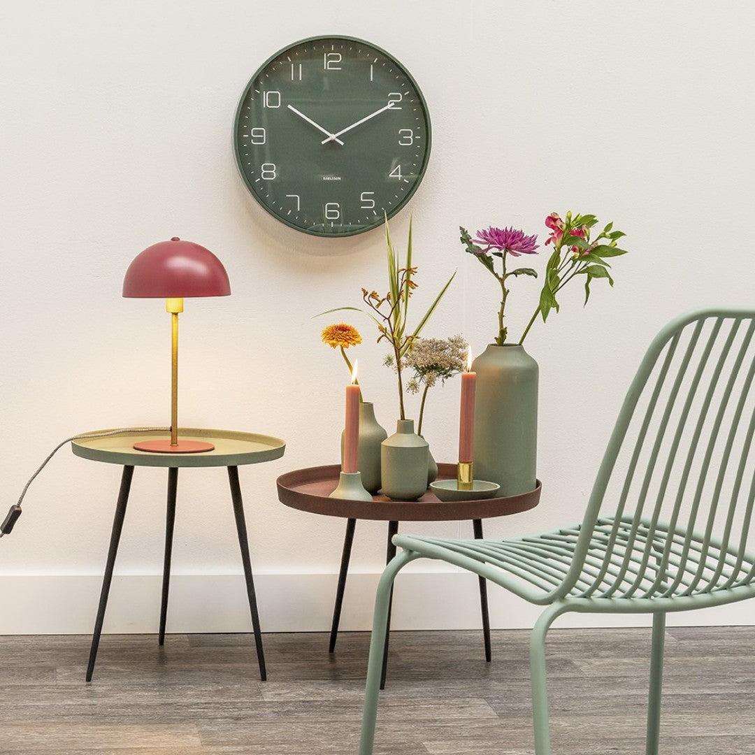 Wall Clock in Matt White