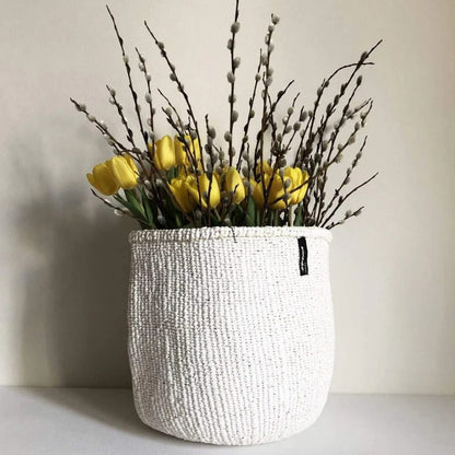 Kiondo Basket White Medium