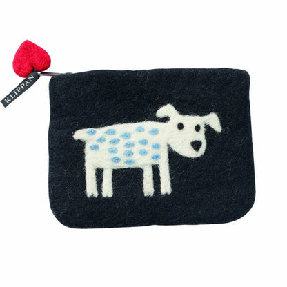 Dog Felt Purse