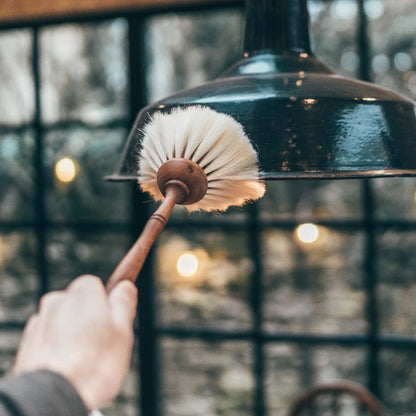 Goat Hair Duster with Long Handle