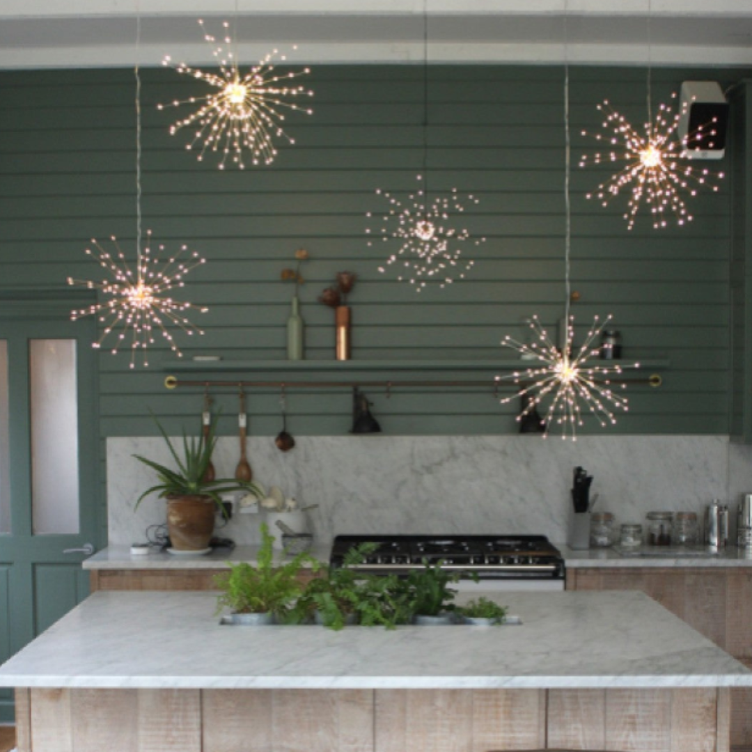 LED Copper Starburst in 3 Sizes