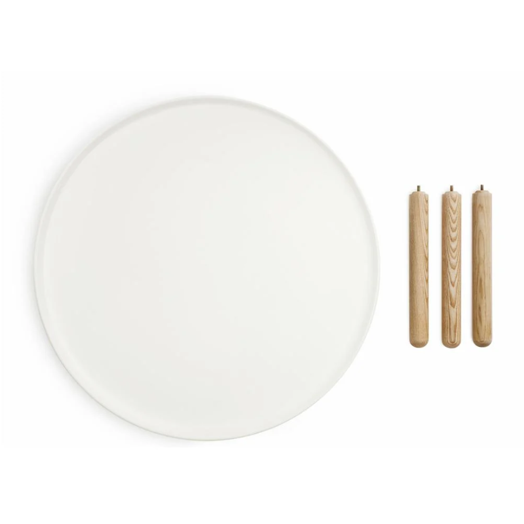 Low Round Side Table in 2 Colours