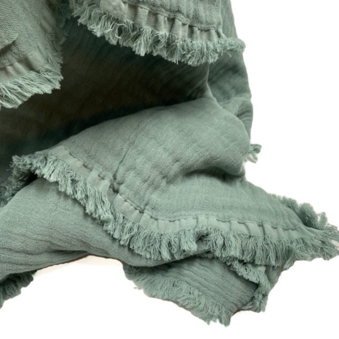 Vanly Cotton Throw - 4 colours